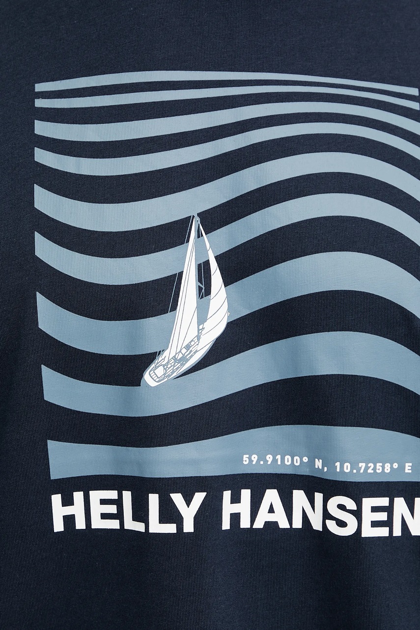 Bavlněné tričko Helly Hansen SHORELINE (obrázek 4)