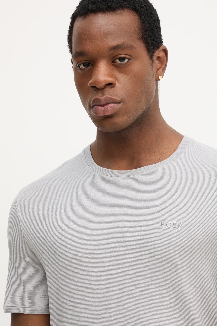 Tričko BOSS Rib T-Shirt (obrázek 3)