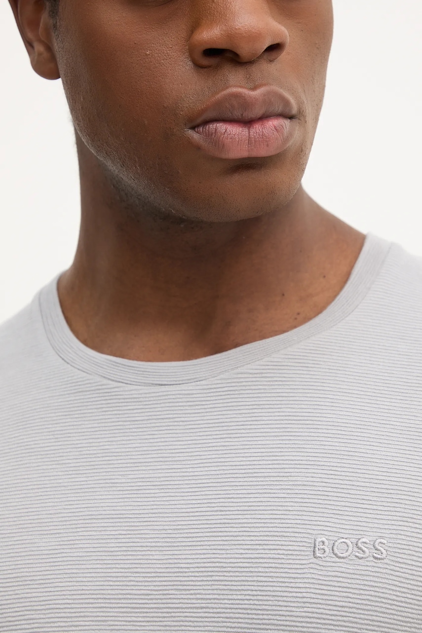 Tričko BOSS Rib T-Shirt