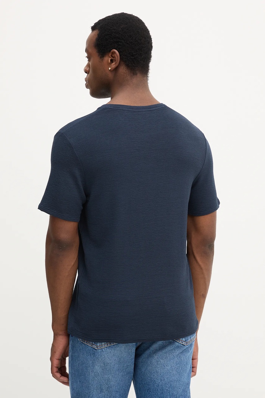 Футболка лаунж BOSS цвет синий однотонная 50509328