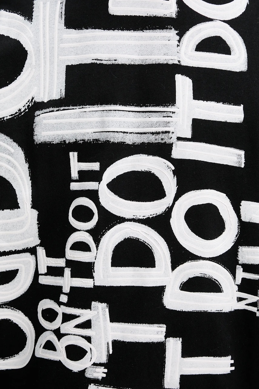 Βαμβακερό μπλουζάκι Desigual MAN MILAN φωτογραφία