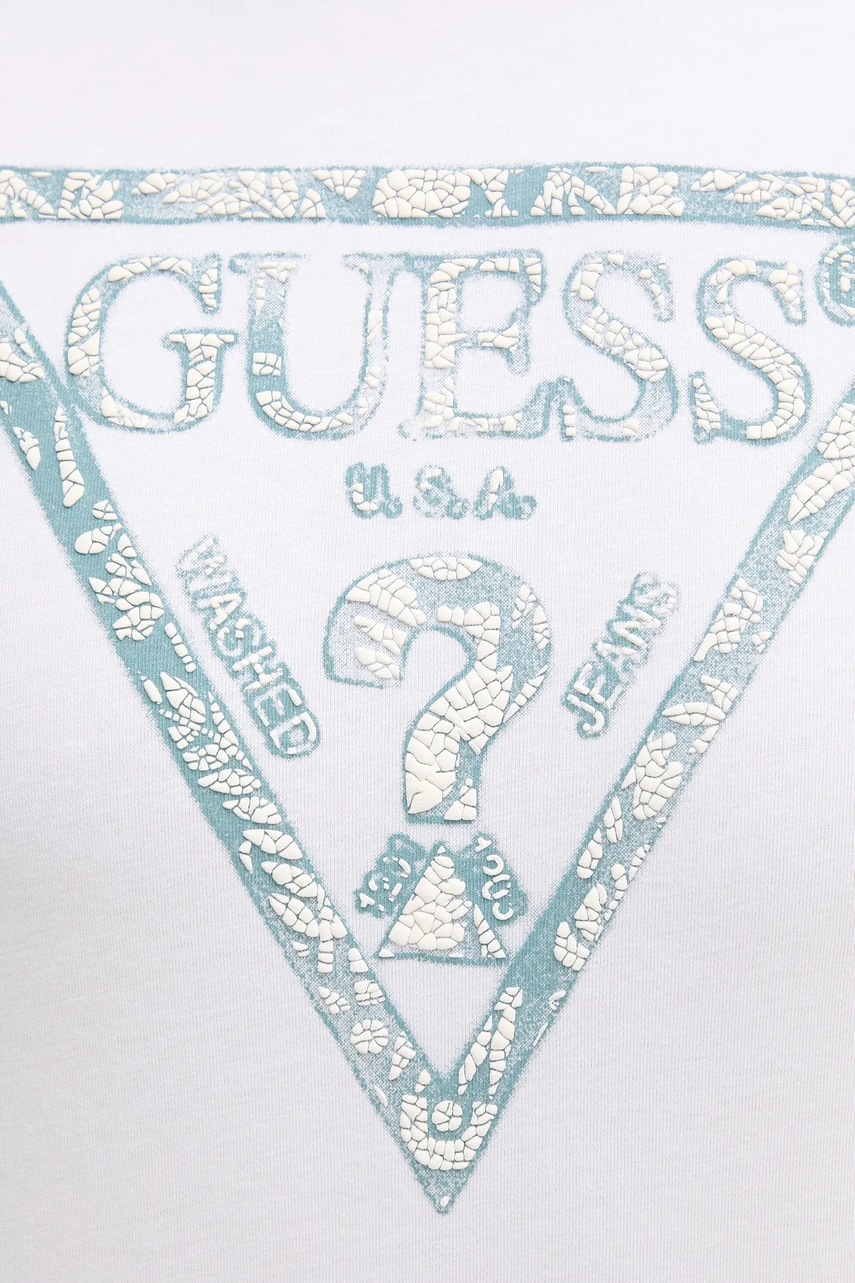 Guess Bavlněné tričko Guess (obrázek 4)
