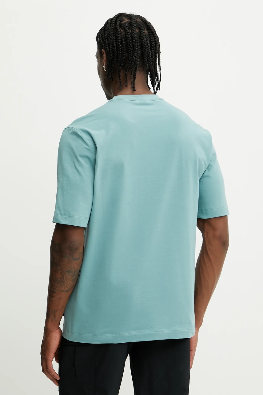 Μπλουζάκι Oakley ALL DAY χρώμα: τιρκουάζ, FOA406167 φωτογραφία