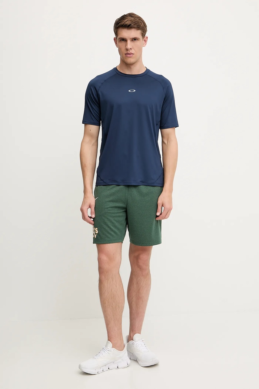 T-shirt κολύμβησης Oakley T-shirt do pływania χρώμα: ναυτικό μπλε, FOA406204 φωτογραφία