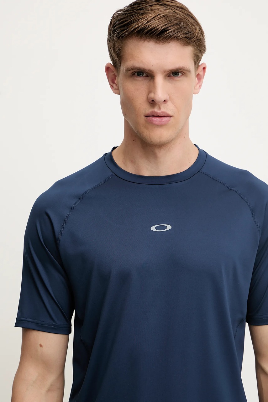 T-shirt κολύμβησης Oakley T-shirt do pływania χρώμα: ναυτικό μπλε, FOA406204 φωτογραφία