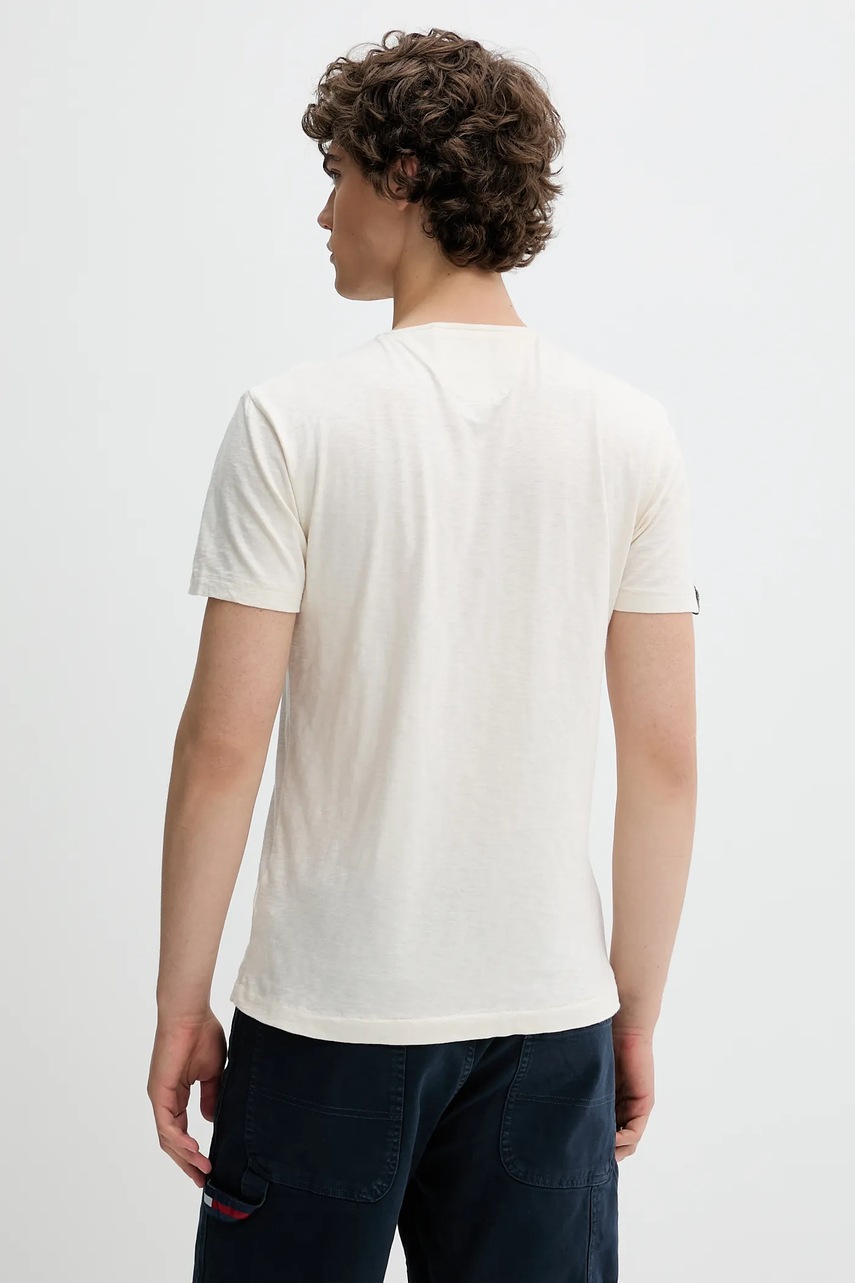 Βαμβακερό μπλουζάκι Superdry φωτογραφία