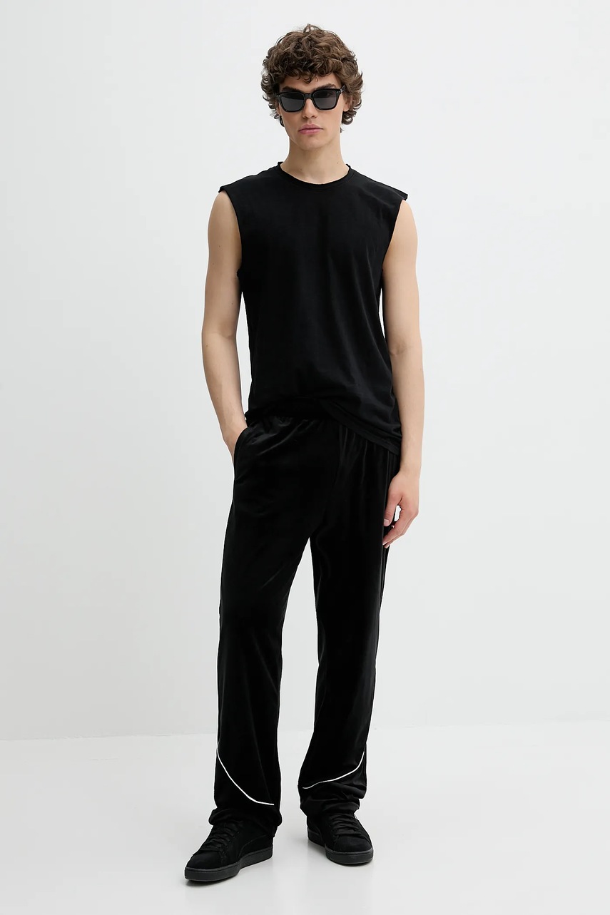 Хлопковая футболка Superdry цвет чёрный M6010897A-02A