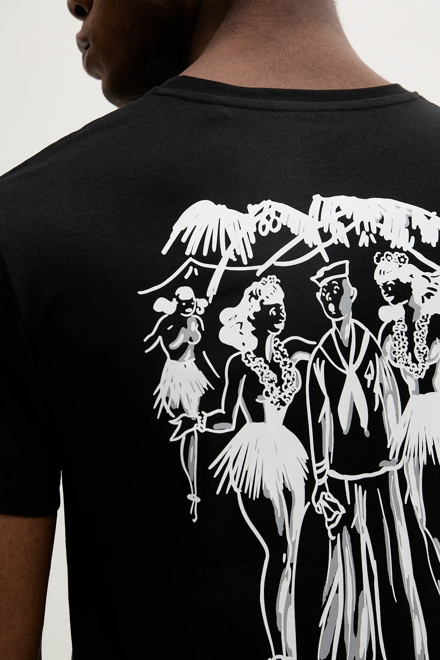 Βαμβακερό μπλουζάκι Alpha Industries Aloha T BP φωτογραφία