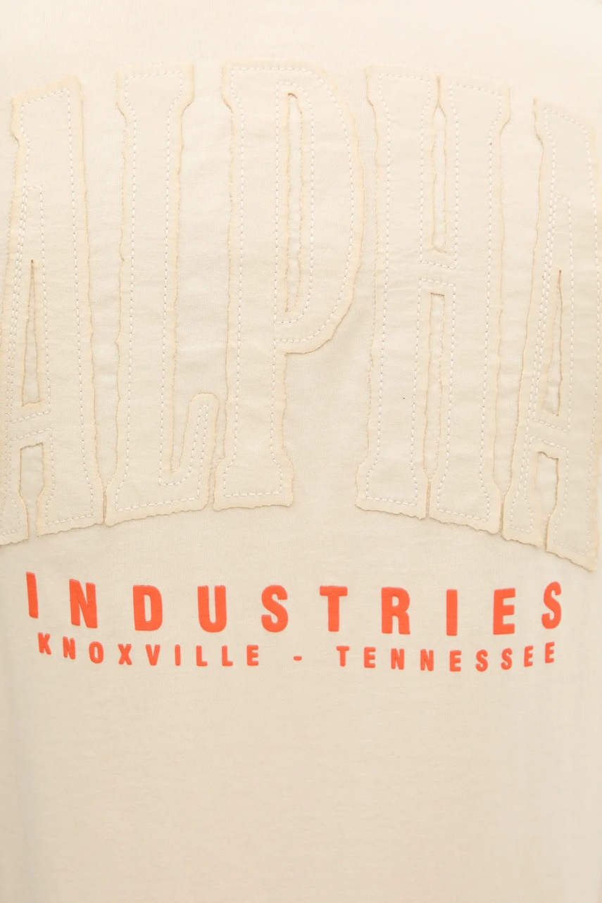 Bavlněné tričko Alpha Industries Coach T BE (obrázek 6)