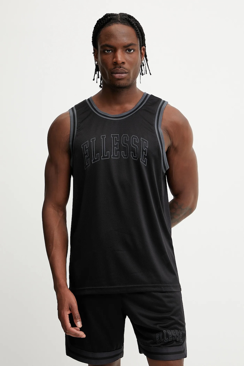 Ellesse tricou Bellic culoarea negru, SHZ21994