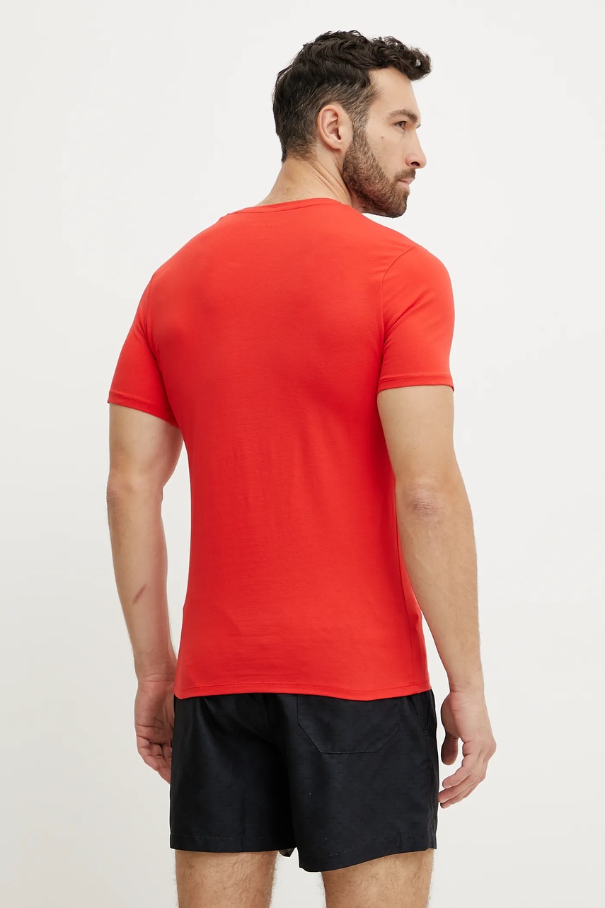 Guess t-shirt piros, férfi, nyomott mintás, F5GI00 J1314 termék 2. képe