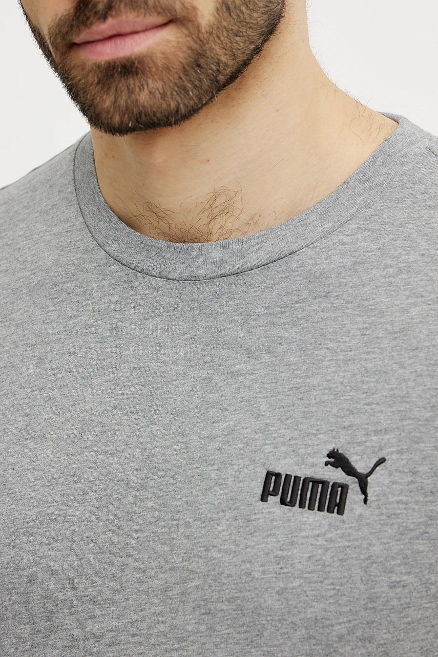 Puma Bavlněné tričko Puma Essential Logo (obrázek 5)