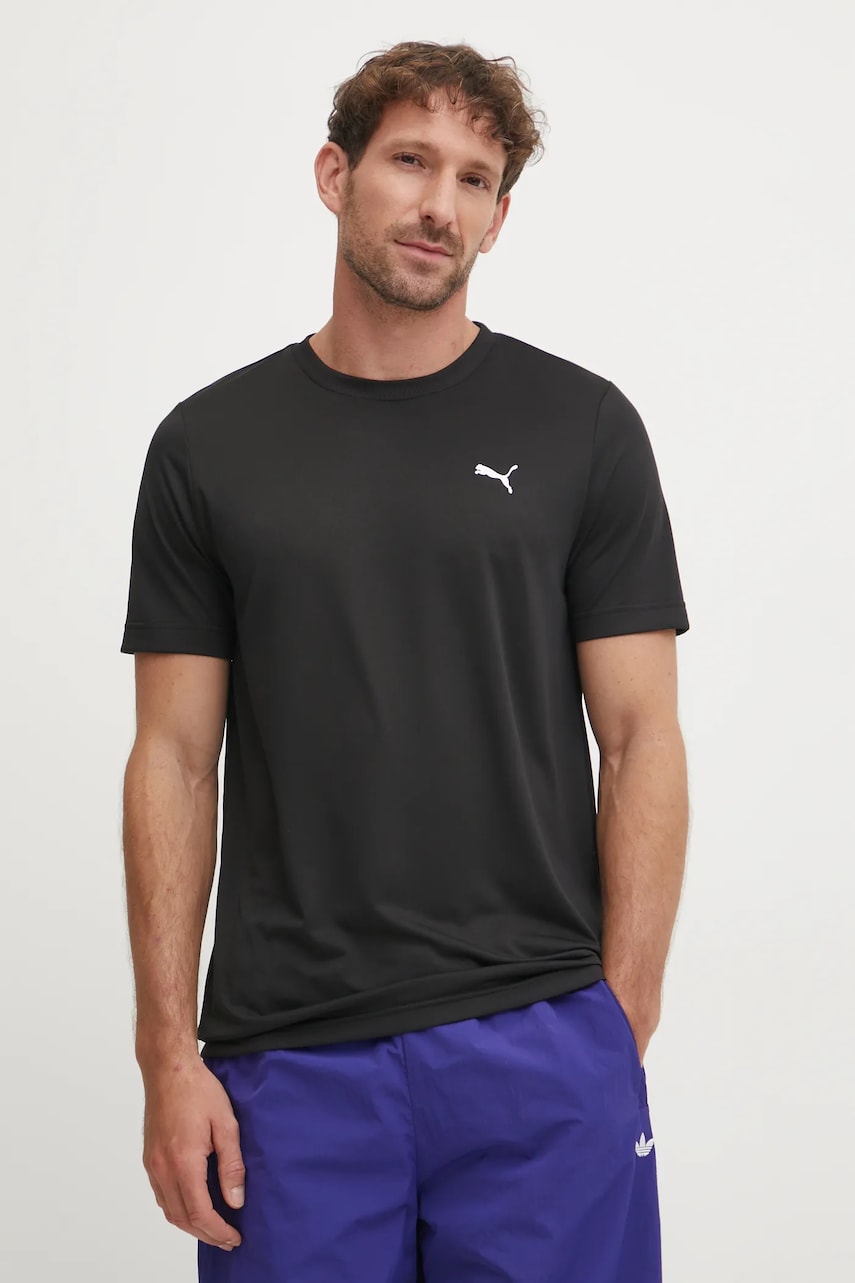 Puma tricou barbati, culoarea negru, cu imprimeu, 682542