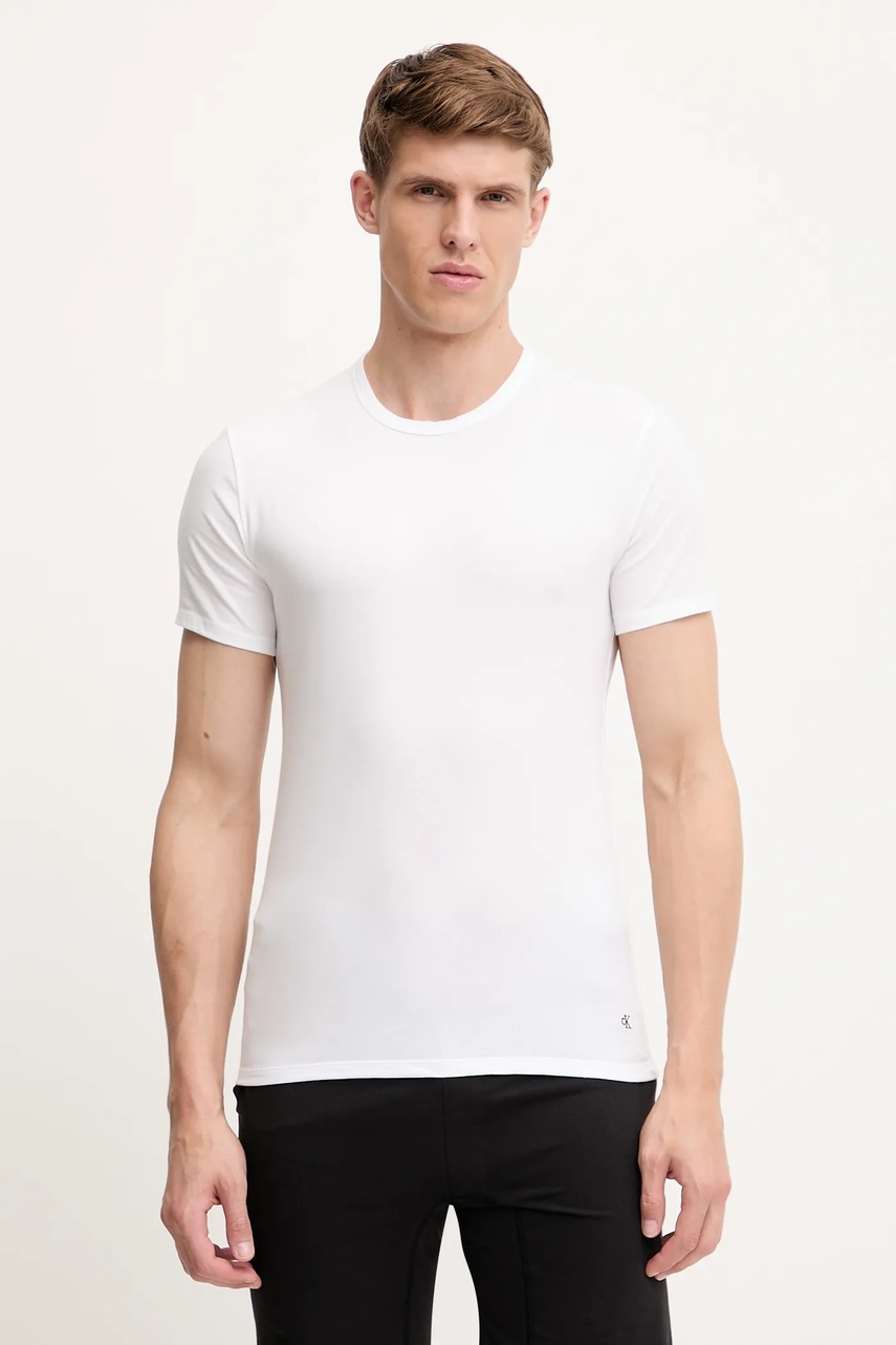 Футболка Calvin Klein Underwear 3 шт мужская цвет серый однотонная LV00NB4185 Футболка Calvin Klein Underwear 3 шт мужская цвет серый однотонная LV00NB4185