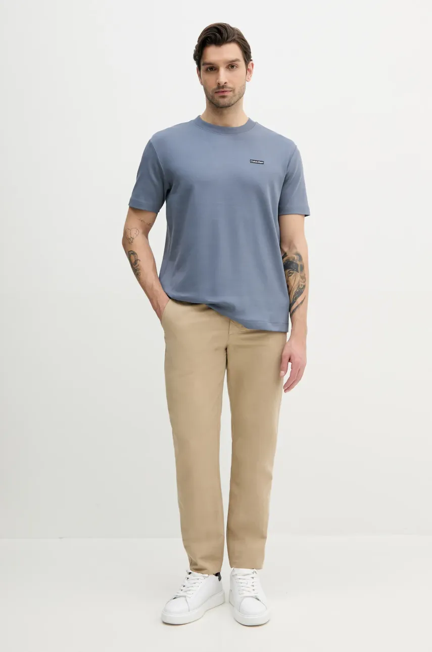 Футболка Calvin Klein Jeans мужская однотонная J30J327234 Футболка Calvin Klein Jeans мужская однотонная J30J327234