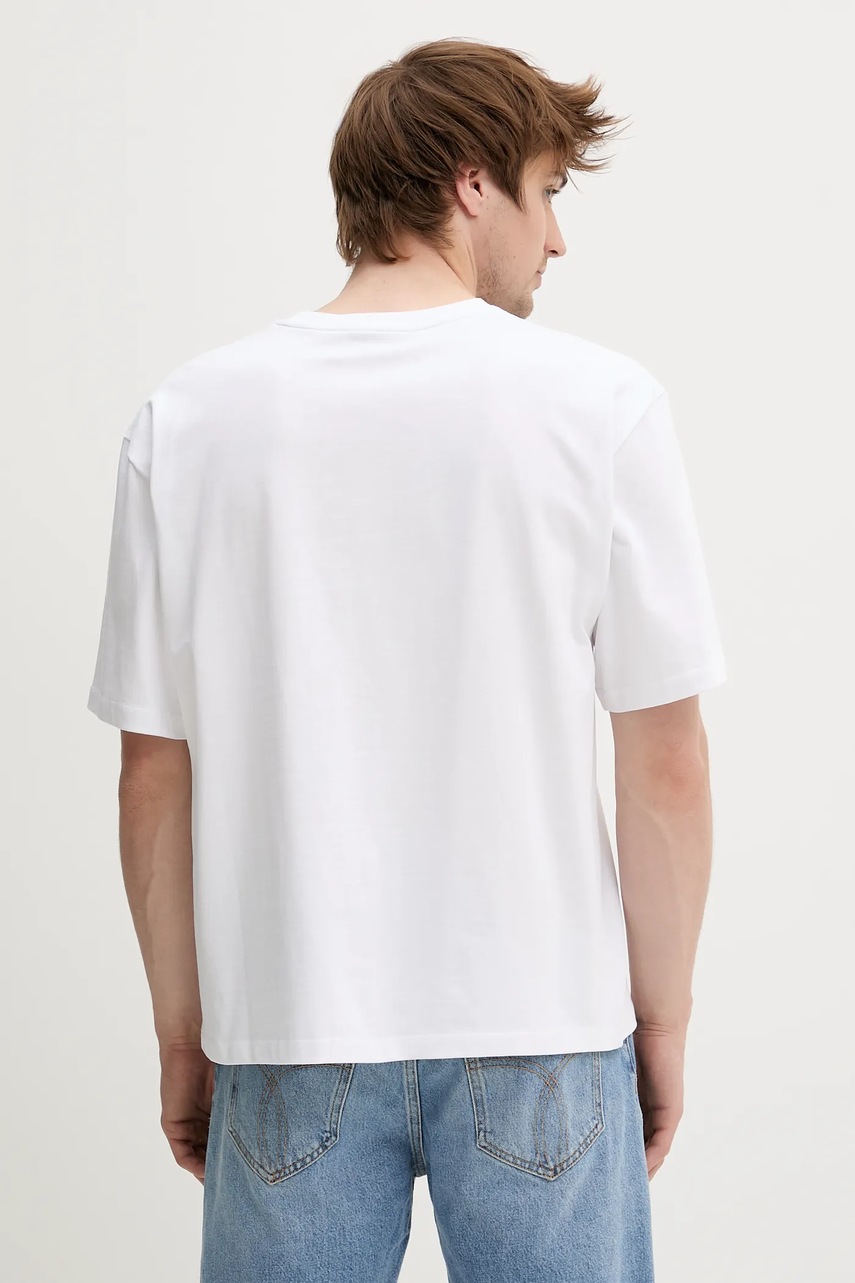 Βαμβακερό μπλουζάκι Fiorucci White Dreaming 1967 Print Boxy Fit T-Shirt ανδρικό, χρώμα: άσπρο, M02SMTSH103CJ01WH08 φωτογραφία