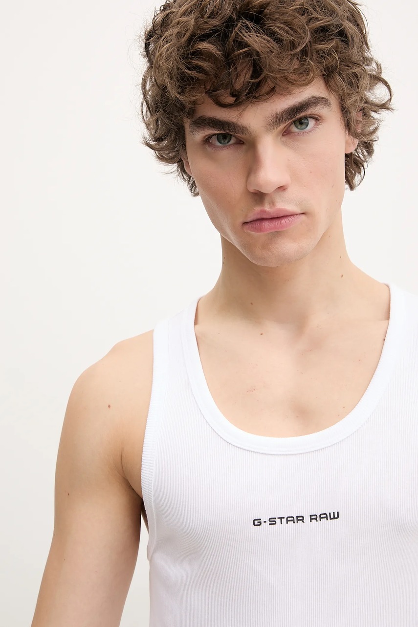 Βαμβακερό μπλουζάκι G-Star φωτογραφία