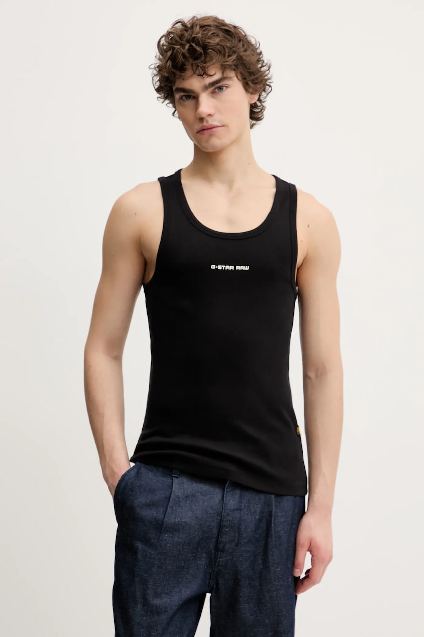 G-Star Raw tricou din bumbac culoarea negru, D26444-5268 G-Star Raw tricou din bumbac culoarea negru, D26444-5268