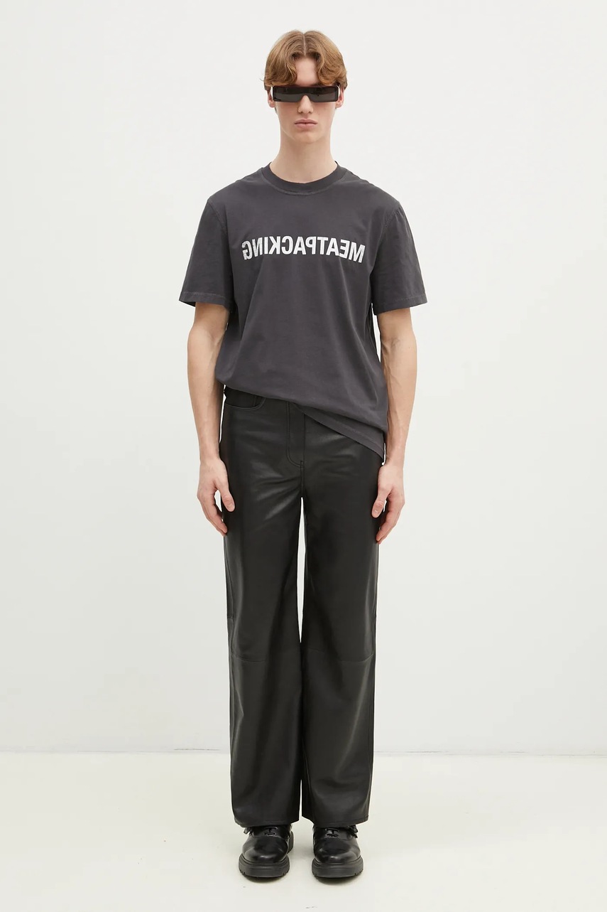 Βαμβακερό μπλουζάκι Helmut Lang Meatpacking T.Mal Lt φωτογραφία
