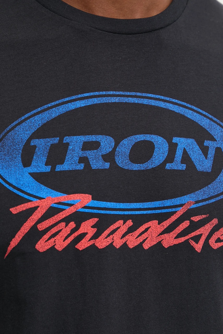 Μπλουζάκι προπόνησης Under Armour Project Rock χρώμα: μαύρο, 1389945 φωτογραφία