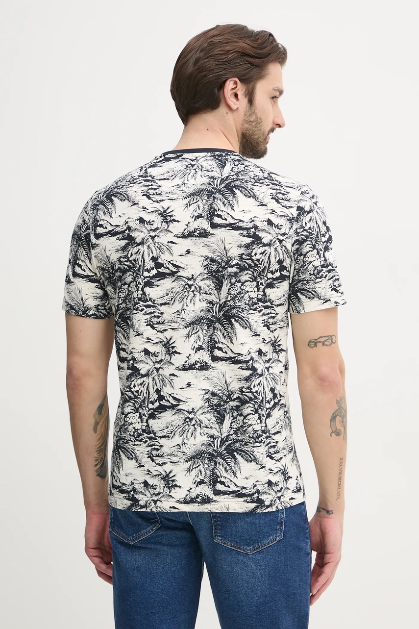 Βαμβακερό μπλουζάκι Tommy Hilfiger ανδρικό, χρώμα: μαύρο, MW0MW38933 φωτογραφία