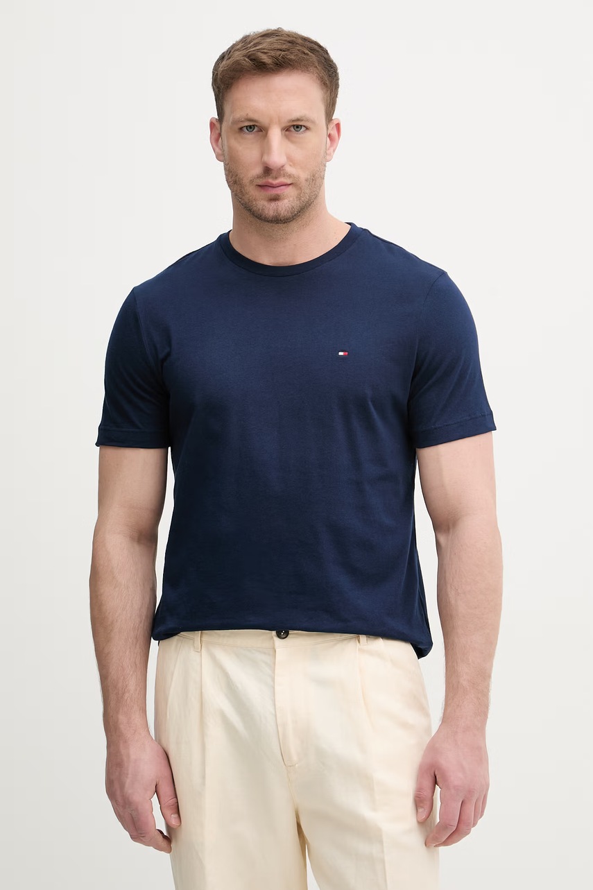 Tommy Hilfiger t-shirt ανδρικό βαμβακερό
