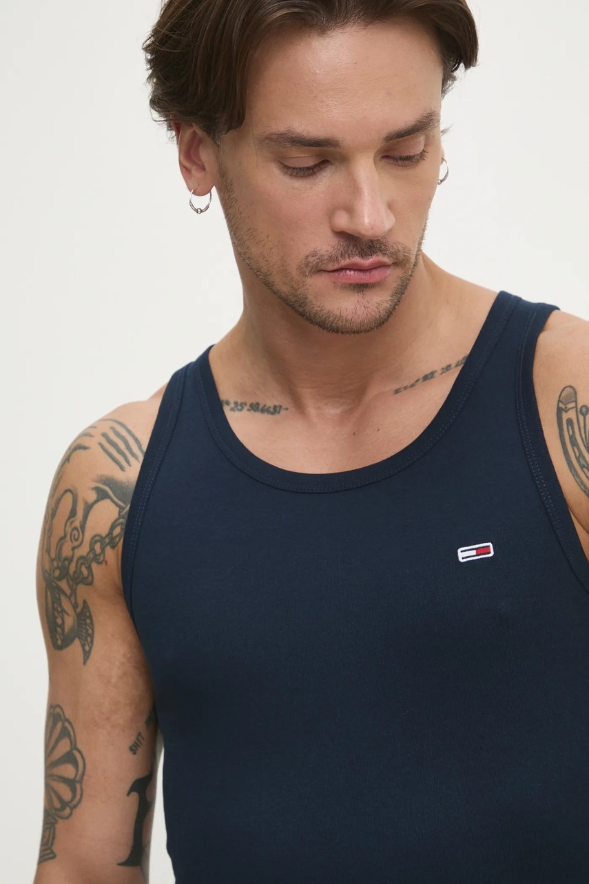 Tommy Jeans top pánský bavlněný 2-pack (obrázek 6)