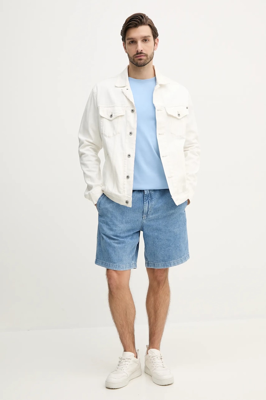 Хлопковая футболка Joop! мужская однотонная 30045539 Хлопковая футболка Joop! мужская однотонная 30045539