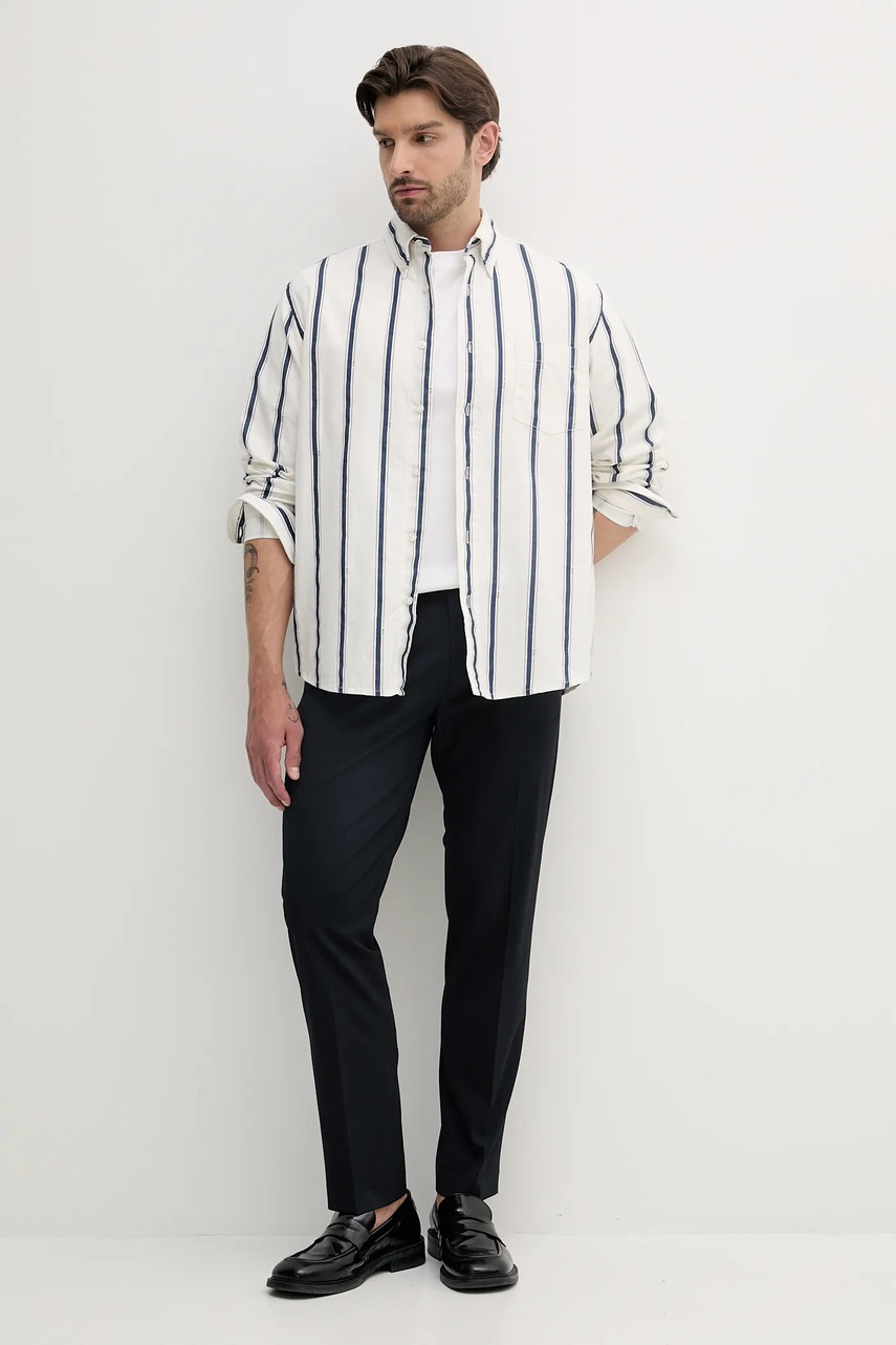 Хлопковая футболка Michael Kors цвет белый однотонная CS552HY1V2