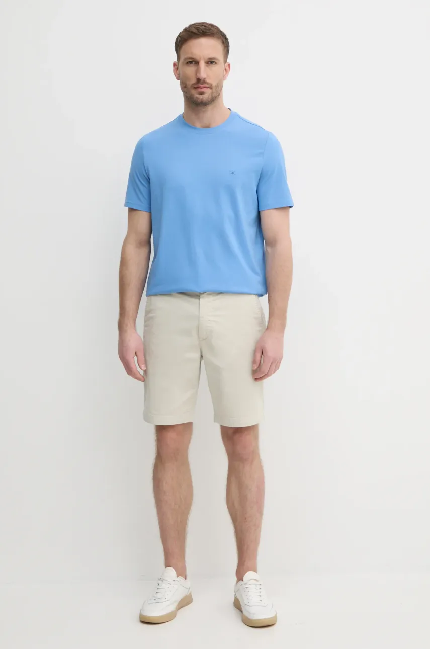 Футболка Michael Kors мужская однотонная CR451V9HFK Футболка Michael Kors мужская однотонная CR451V9HFK