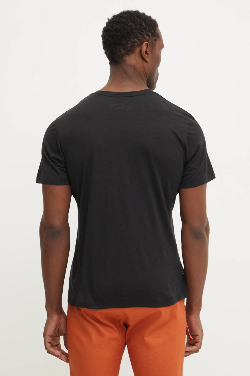 Αθλητικό μπλουζάκι Salewa Eagle χρώμα: μαύρο, 00.0000028901 φωτογραφία