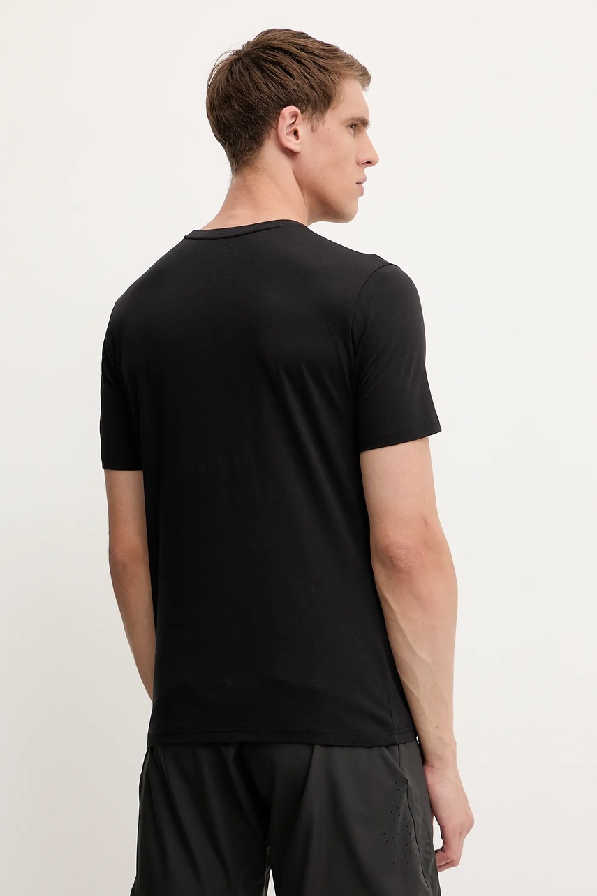 Αθλητικό μπλουζάκι Salewa Eagle ανδρικό, χρώμα: μαύρο, 00.0000029100 φωτογραφία