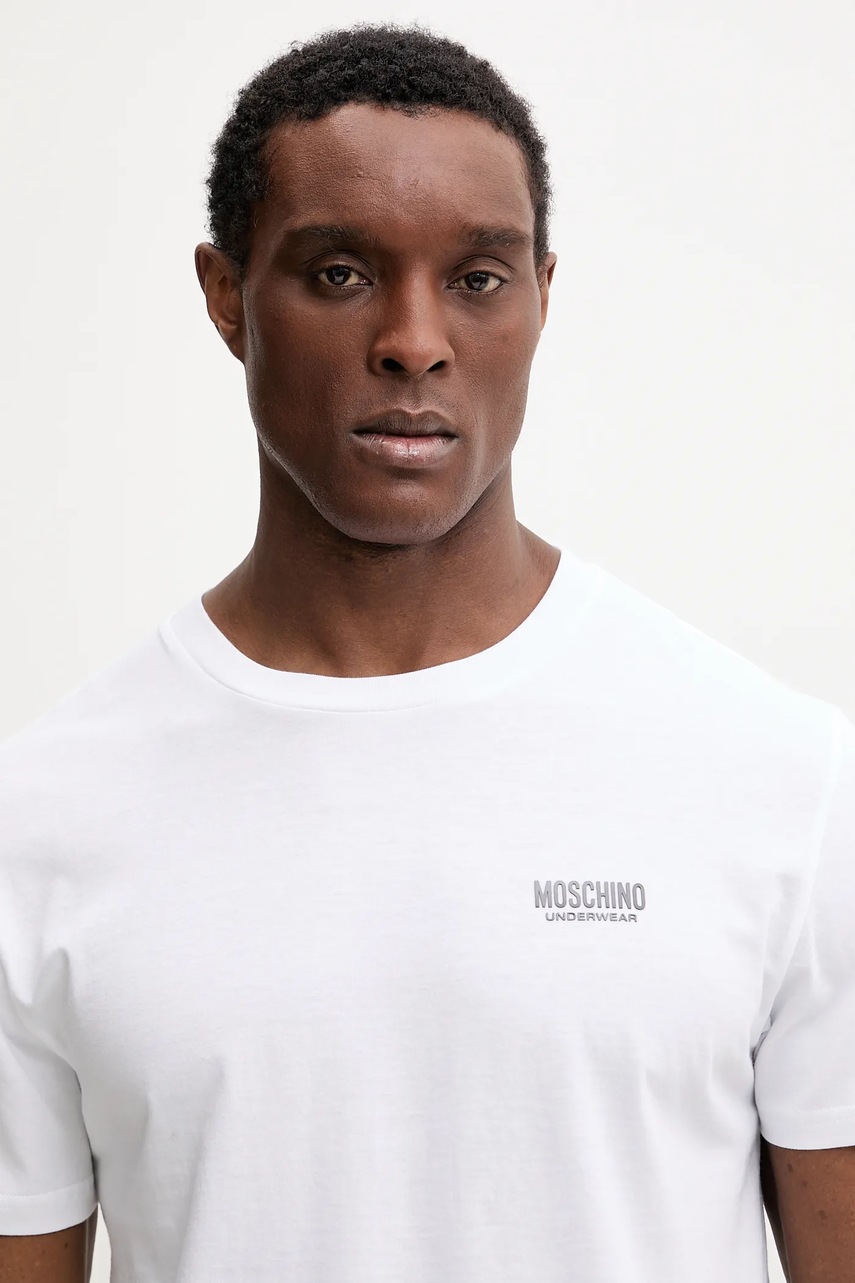 Bavlněné lounge tričko Moschino Underwear (obrázek 4)