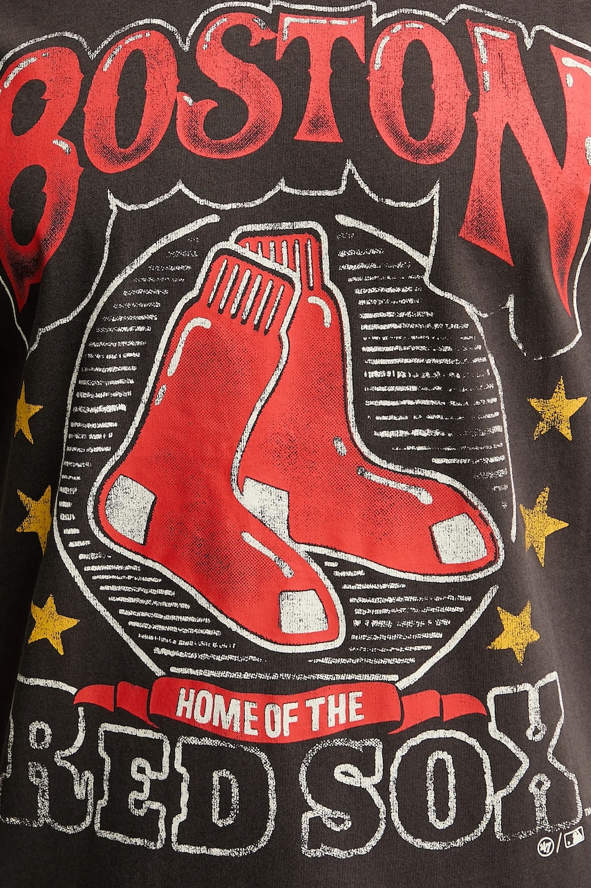 Bavlněné tričko 47 brand MLB Boston Red Sox