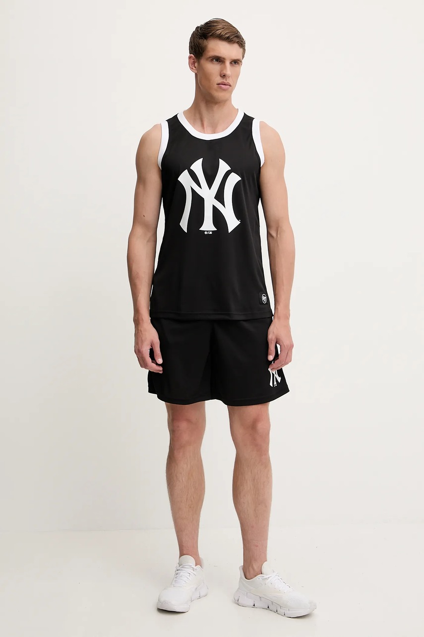 Футболка 47 brand MLB New York Yankees цвет чёрный BB017PMAREX657554JK