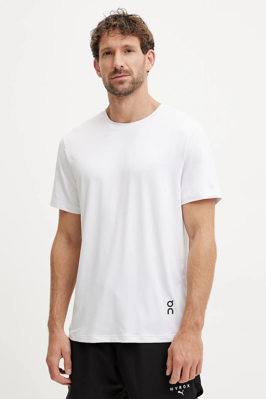 ON running tricou de antrenament Studio culoarea alb, neted, 1MF11770069 ON running tricou de antrenament Studio culoarea alb, neted, 1MF11770069