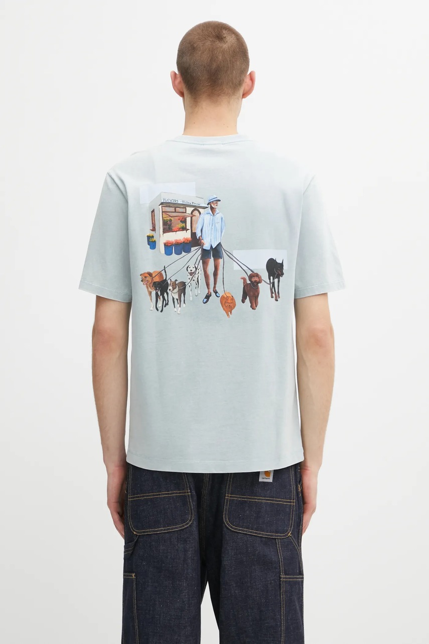 Filling Pieces  t-shirt bawełniany Dog Walker