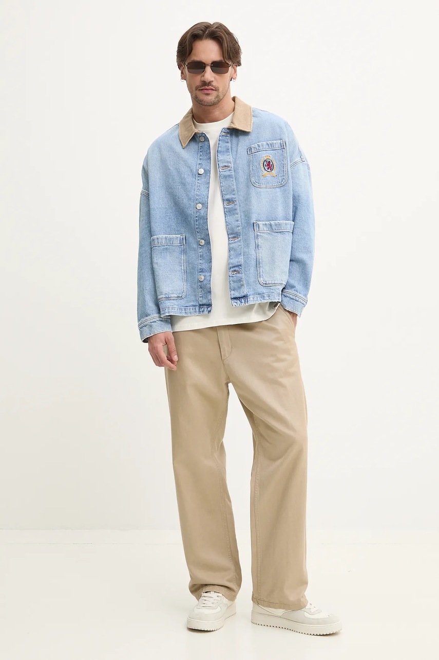 Хлопковая футболка Dickies мужская цвет бежевый с принтом DK0A4Z8VC481 Хлопковая футболка Dickies мужская цвет бежевый с принтом DK0A4Z8VC481