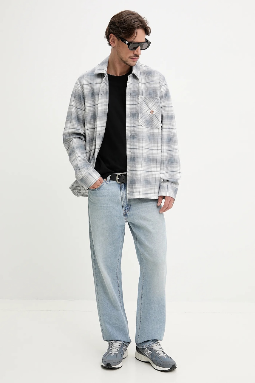 Хлопковая футболка Dickies мужская цвет чёрный с принтом DK0A4Z99BLK1 Хлопковая футболка Dickies мужская цвет чёрный с принтом DK0A4Z99BLK1
