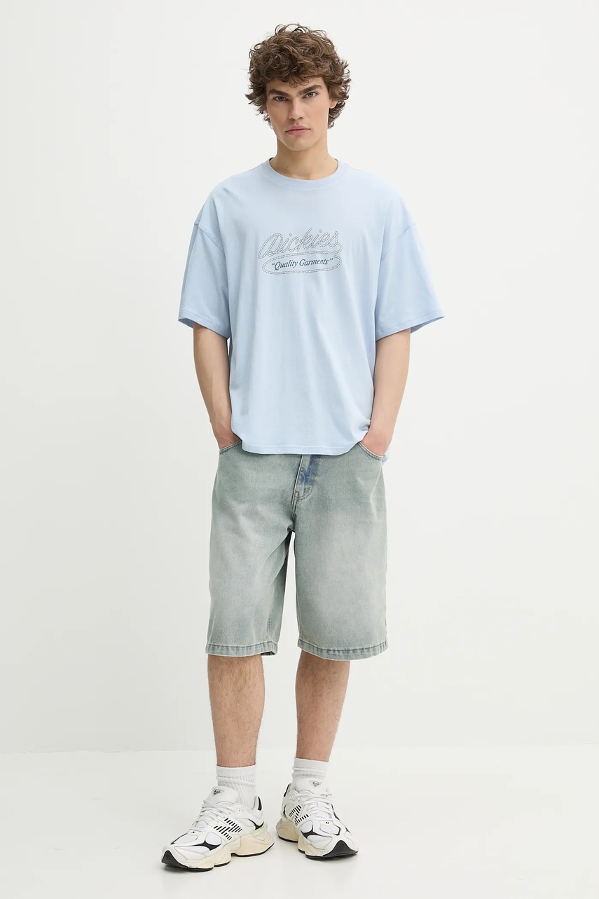 Хлопковая футболка Dickies с принтом DK0A4Z8QK541