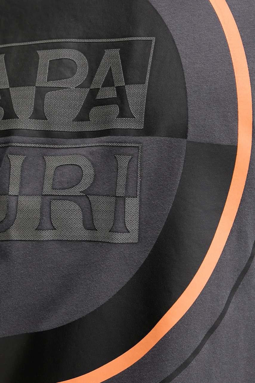 Βαμβακερό μπλουζάκι Napapijri S-Tusco φωτογραφία