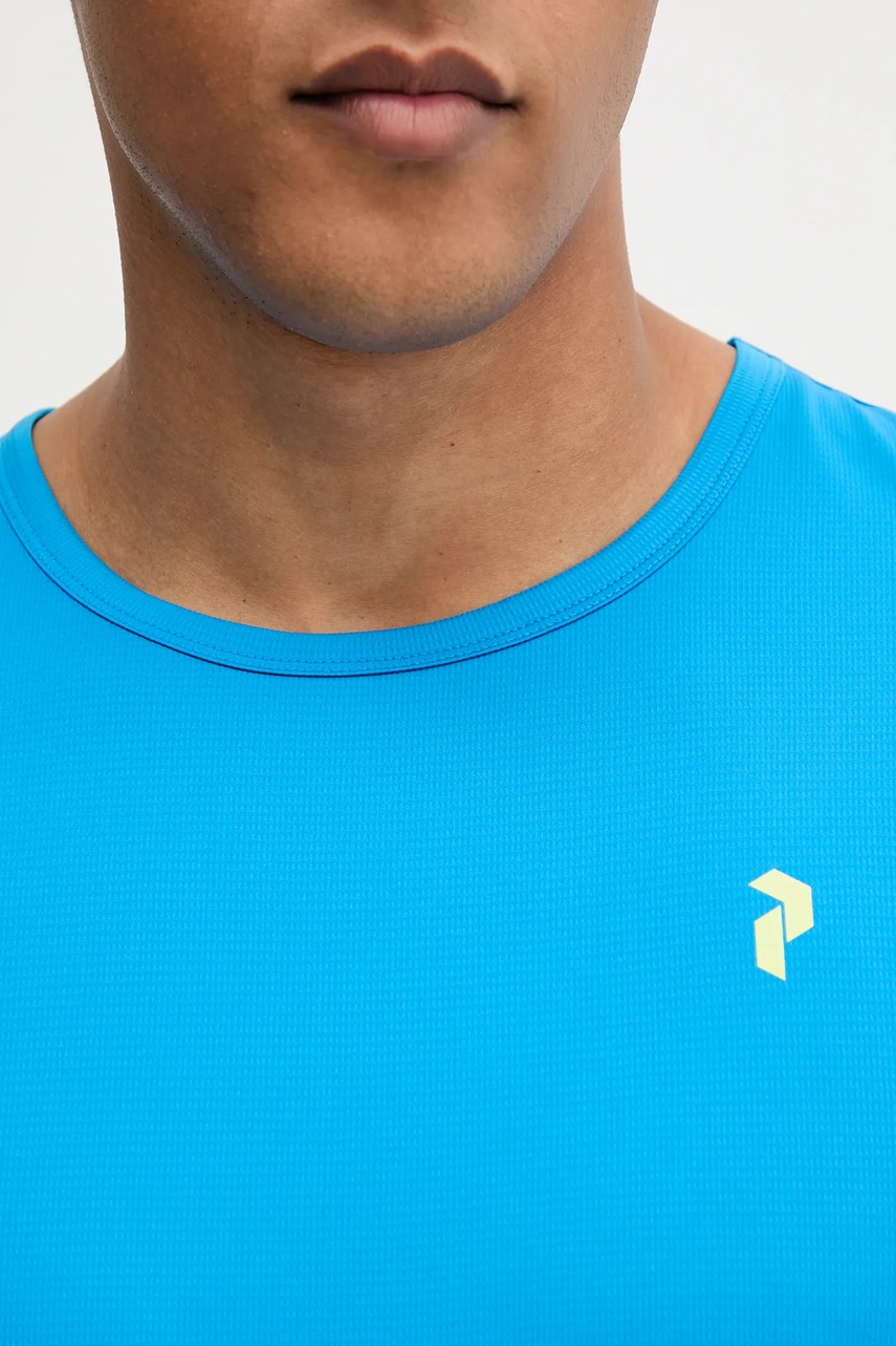Αθλητικό μπλουζάκι Peak Performance Trail χρώμα: μπλε, G79467 φωτογραφία