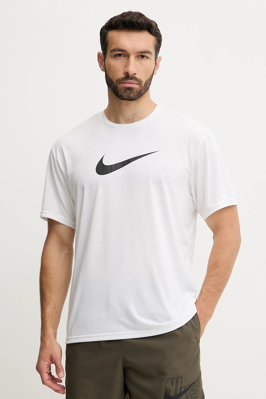 Nike tricou de antrenament culoarea alb, NESSF523
