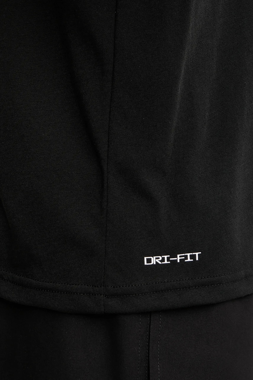 T-shirt προπόνησης Nike χρώμα: μαύρο, NESSF523 φωτογραφία