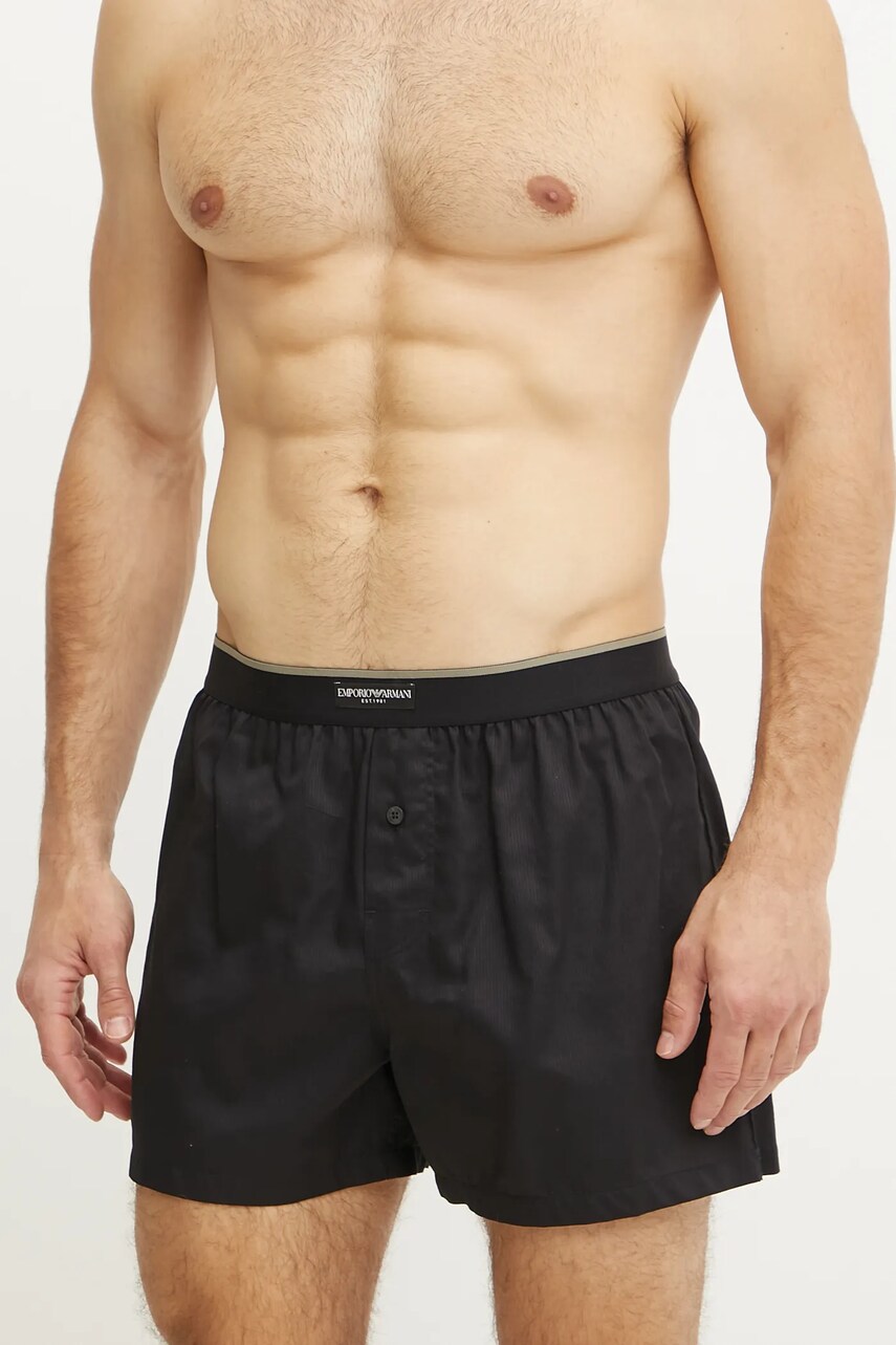 Боксеры Emporio Armani Underwear 2 шт цвет чёрный EM000403 AF10777 Боксеры Emporio Armani Underwear 2 шт цвет чёрный EM000403 AF10777