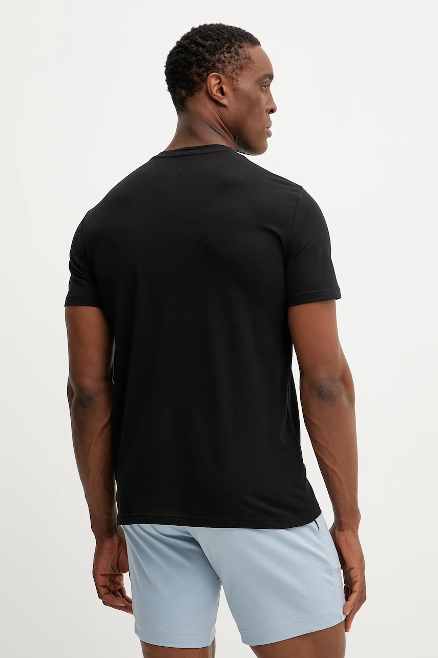 Футболка Emporio Armani Underwear мужская цвет чёрный однотонная EM000384 AF10779 Футболка Emporio Armani Underwear мужская цвет чёрный однотонная EM000384 AF10779