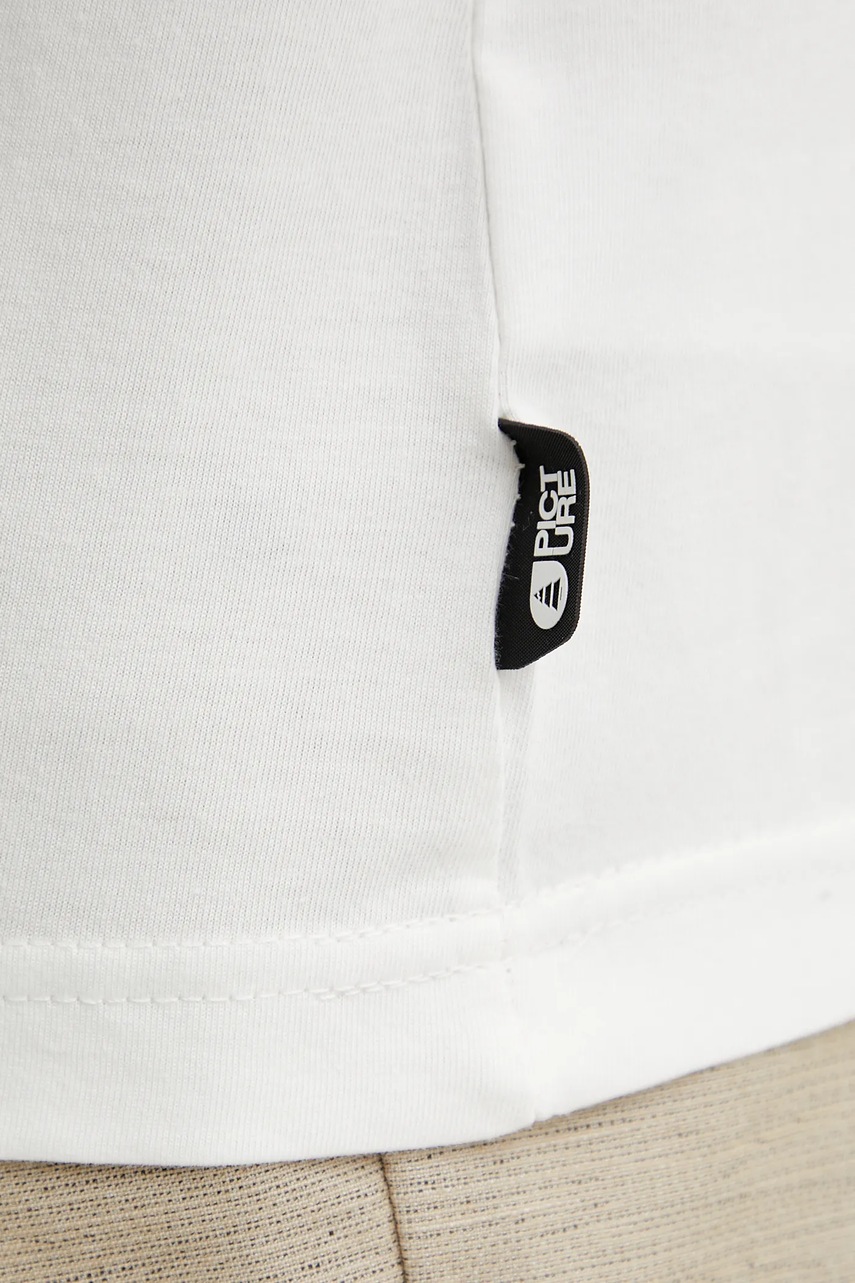 Βαμβακερό μπλουζάκι Picture Squatchy ανδρικό, χρώμα: άσπρο, MTS1268 φωτογραφία