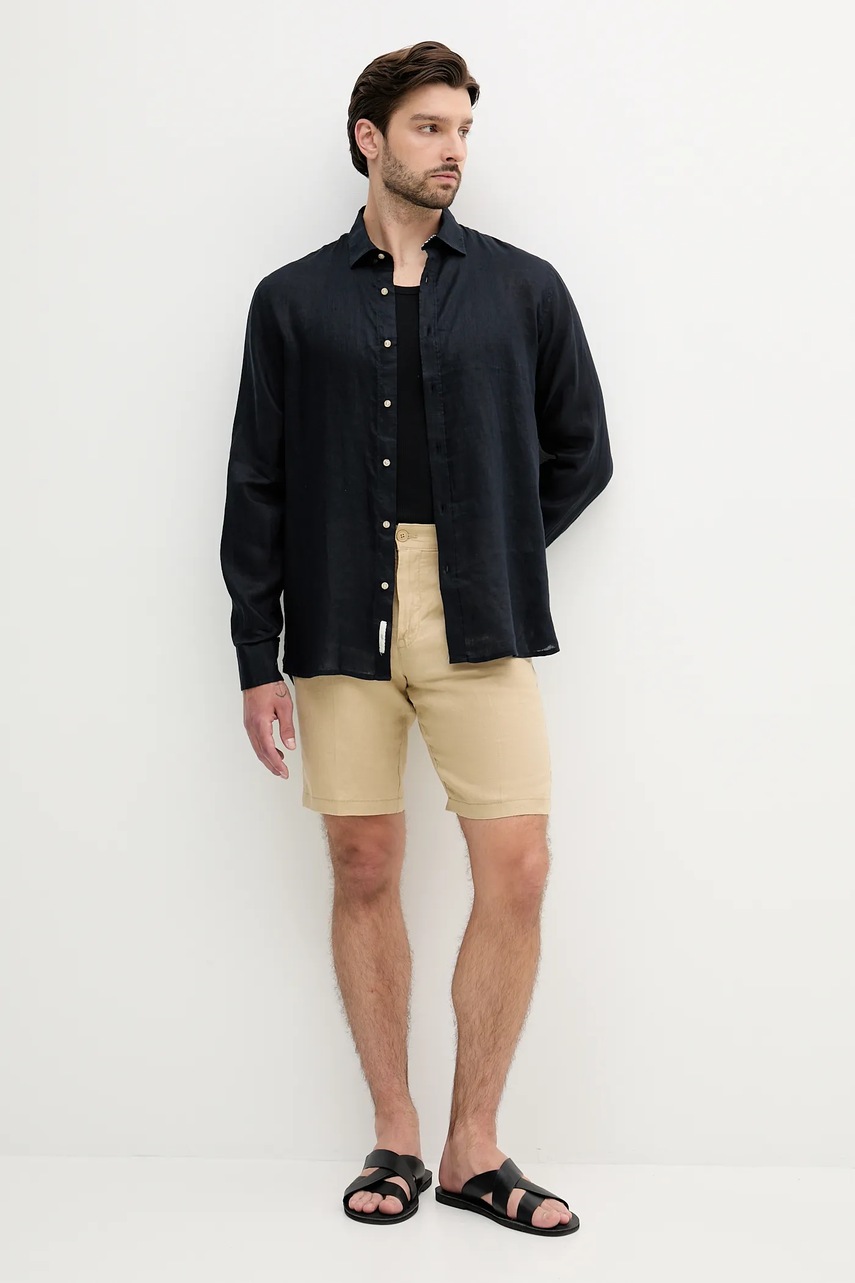 Хлопковый топ United Colors of Benetton цвет чёрный 3JKF2H002