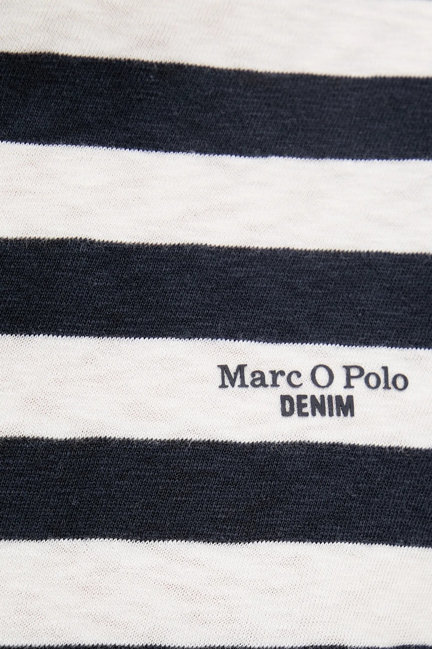 Βαμβακερό μπλουζάκι Marc O'Polo ανδρικό, χρώμα: ναυτικό μπλε, 5000007222 φωτογραφία