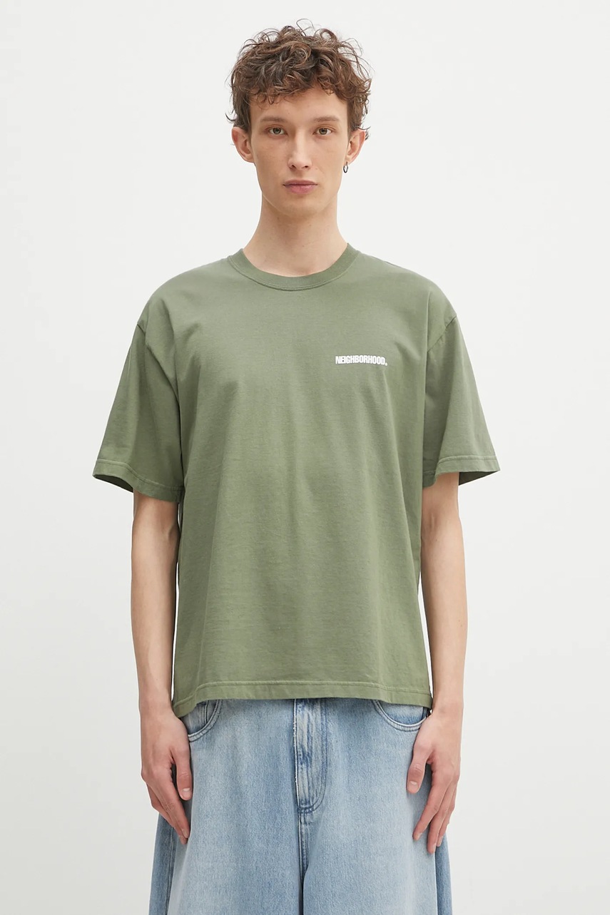 NEIGHBORHOOD t-shirt bawełniany Nh . Tee Ss-2